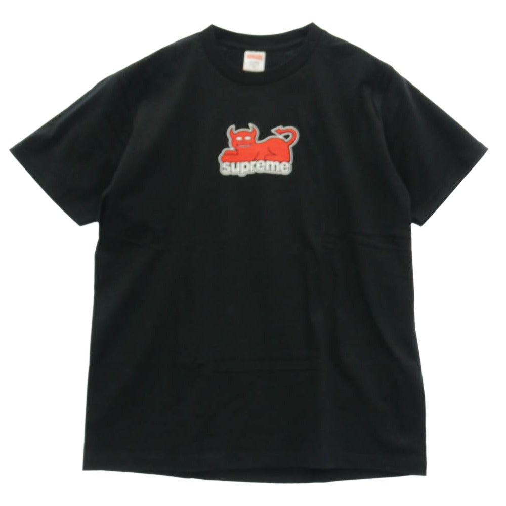 Supreme シュプリーム 24SS × Toy Machine トイマシーン Devil Cat Tee デビルキャット Tシャツ 半袖カットソー ブラック系 M【極上美品】【中古】