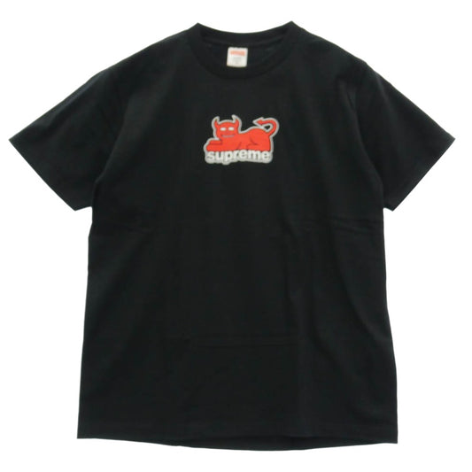 Supreme シュプリーム 24SS × Toy Machine トイマシーン Devil Cat Tee デビルキャット Tシャツ 半袖カットソー ブラック系 M【極上美品】【中古】