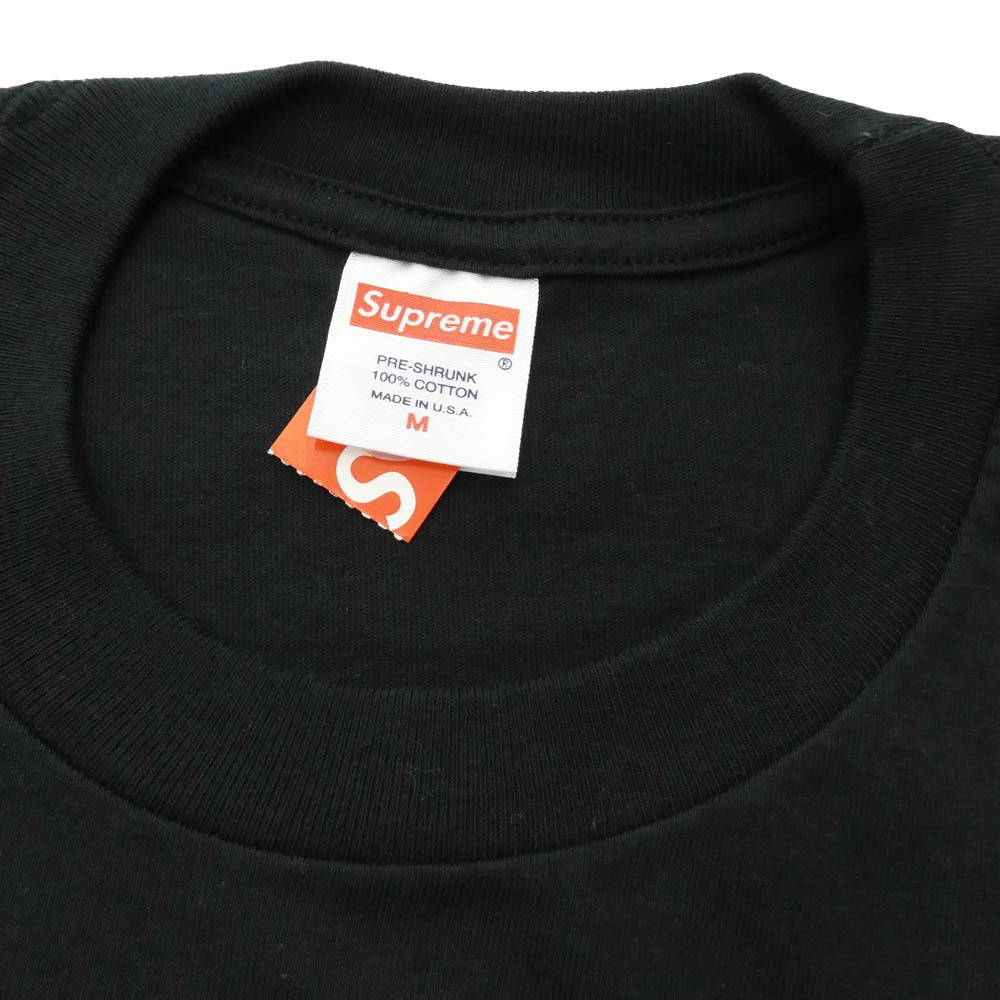 Supreme シュプリーム 24SS × Toy Machine トイマシーン Devil Cat Tee デビルキャット Tシャツ 半袖カットソー ブラック系 M【極上美品】【中古】
