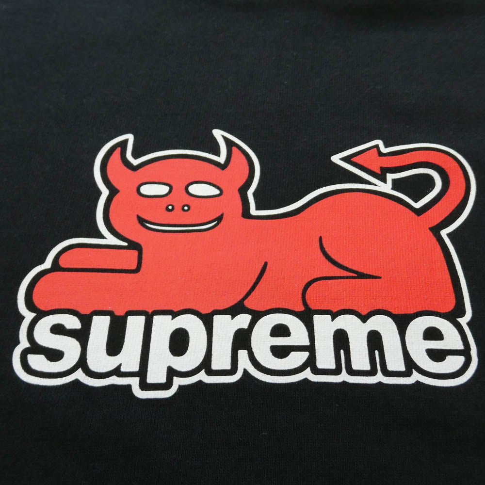 Supreme シュプリーム 24SS × Toy Machine トイマシーン Devil Cat Tee デビルキャット Tシャツ 半袖カットソー ブラック系 M【極上美品】【中古】