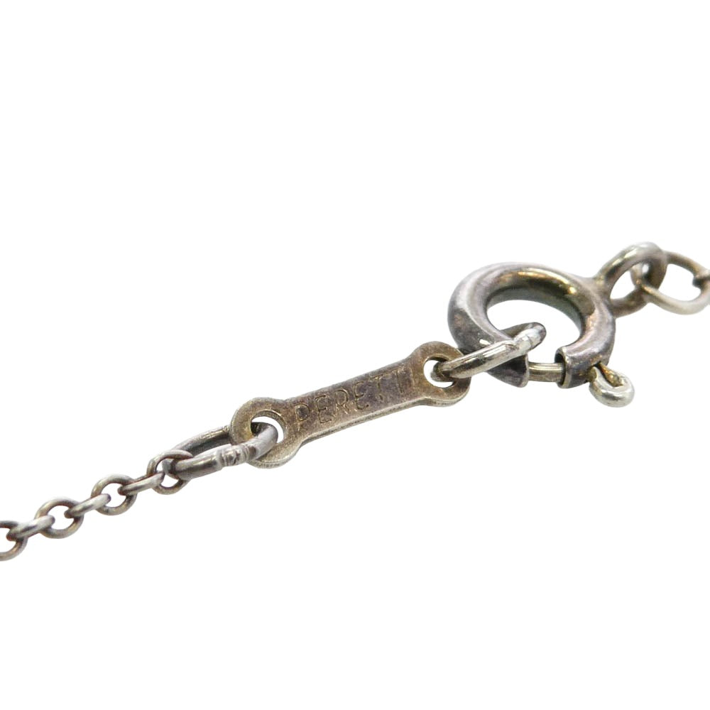 TIFFANY&Co. ティファニー エルサペレッティ ビーン ネックレス シルバー925 シルバー系【中古】