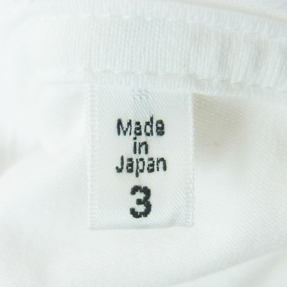 blurhms ROOTSTOCK ブラームスルーツストック bROOTS24S34SONIC SONIC YOUTH ソニックユース プリント 半袖 Tシャツ カットソー ホワイト系 3【中古】