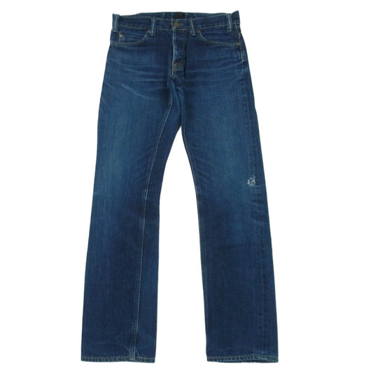GERUGA ゲルガ GR-P-01 TIGHT STRAIGHT DENIM PANTS タイト デニム デニム パンツ 日本製 インディゴブルー系 W29【中古】