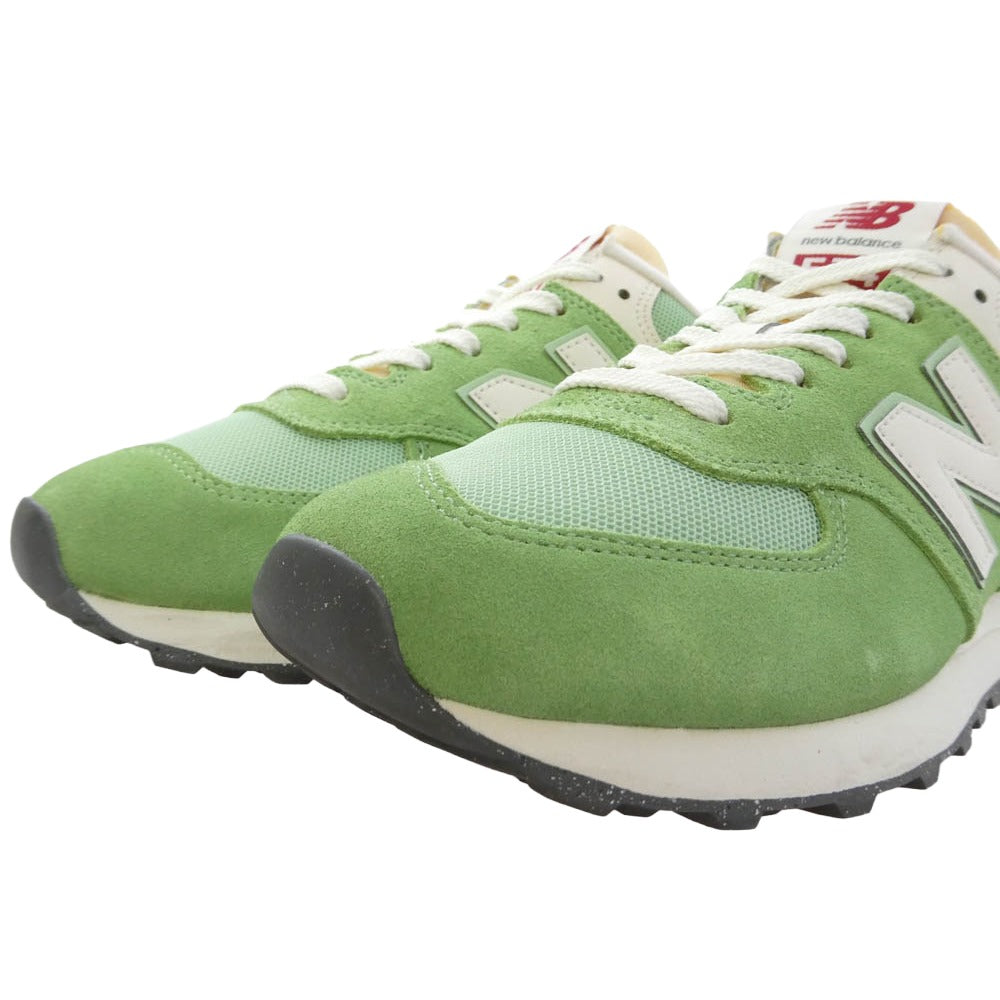 NEW BALANCE ニューバランス U574RCC U574 ローカット スニーカー ライトグリーン系 26cm【中古】