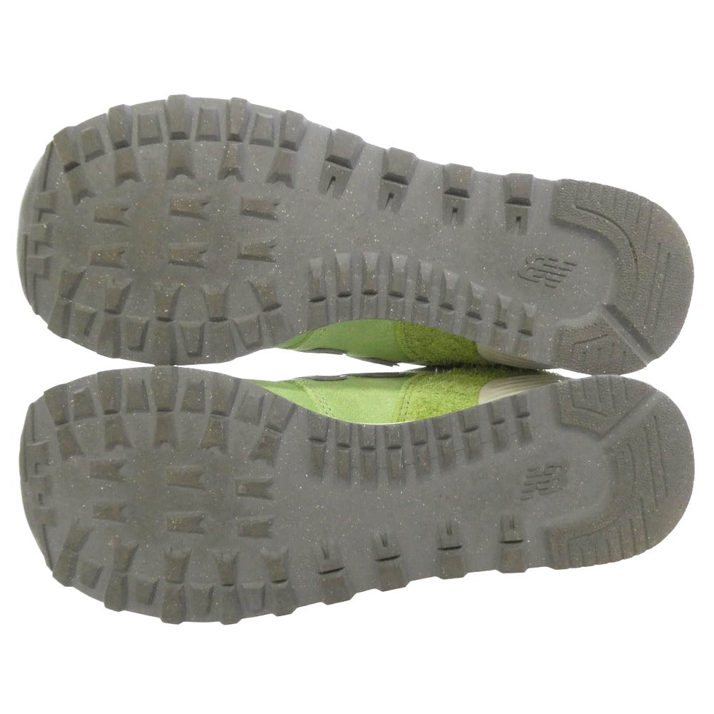 NEW BALANCE ニューバランス U574RCC U574 ローカット スニーカー ライトグリーン系 26cm【中古】