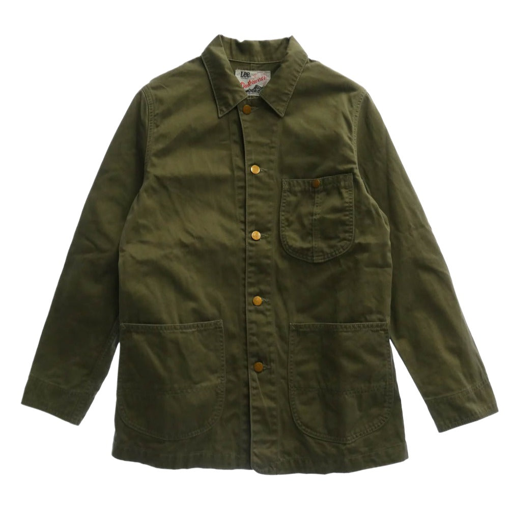 Lee リー カバーオール コットン ジャケット カーキ系 M【中古】