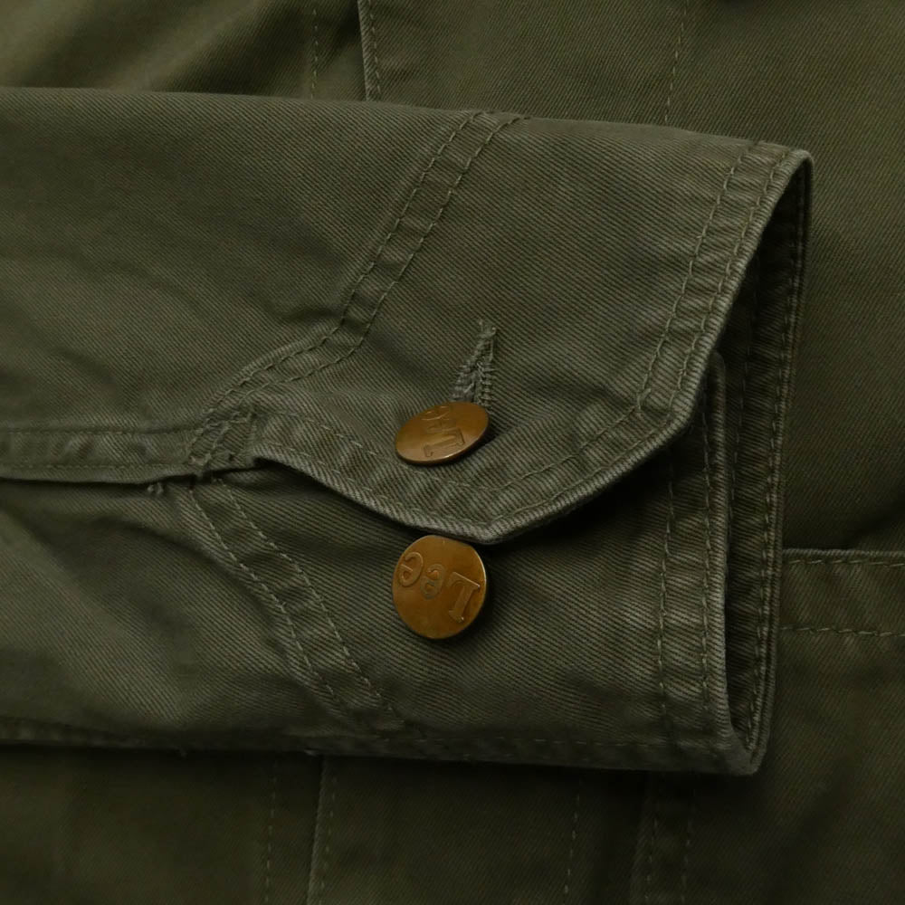 Lee リー カバーオール コットン ジャケット カーキ系 M【中古】