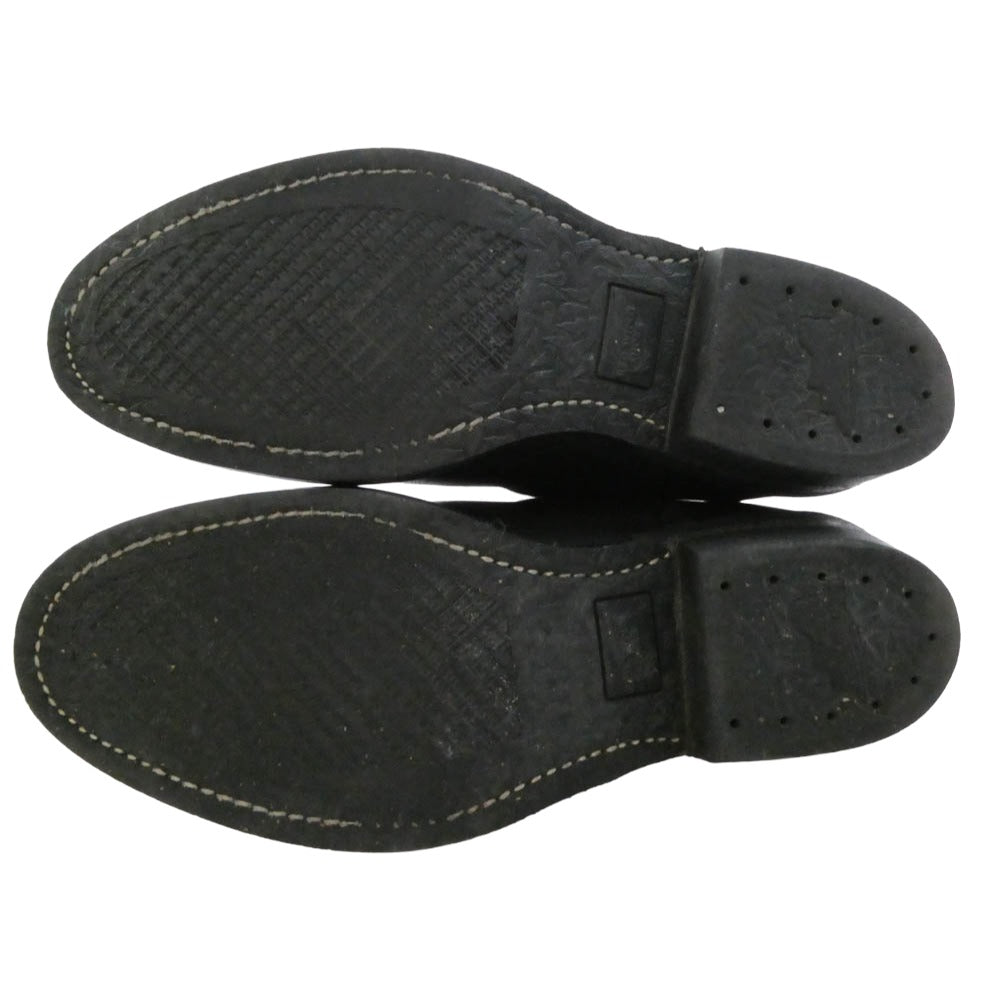 RED WING レッドウィング 8155 USA製 BLACK CHROME PECOS ペコス ブーツ ブラック系 us7【中古】