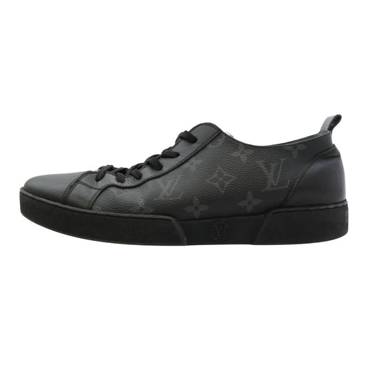 LOUIS VUITTON ルイ・ヴィトン マッチアップライン モノグラム エクリプス ローカット スニーカー ブラック系 6.5【中古】