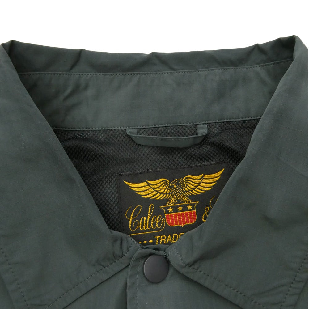 CALEE キャリー POCKETABLE COACH JACKET コーチ ジャケット グレー系 XL【中古】