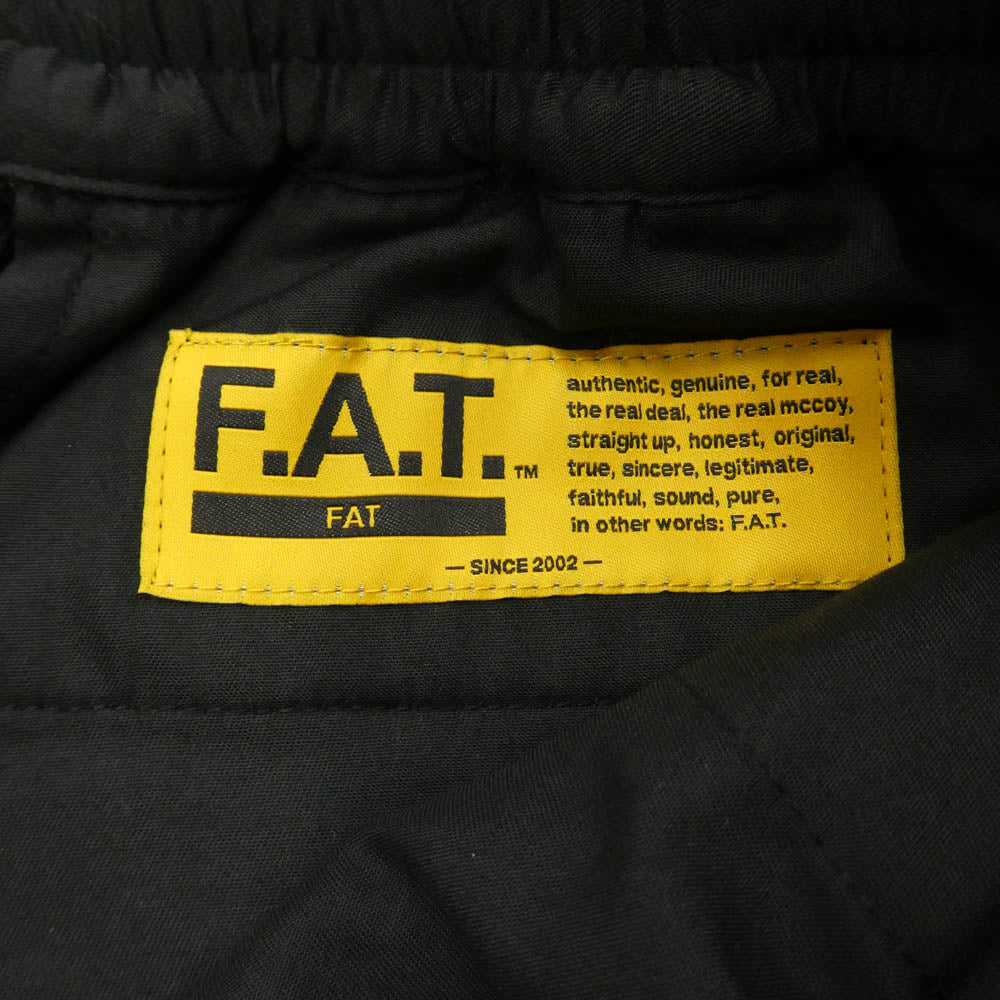 FAT エフエーティー FLEXTILITY フレキシビリティ トラック パンツ ブラック系 FAT【美品】【中古】