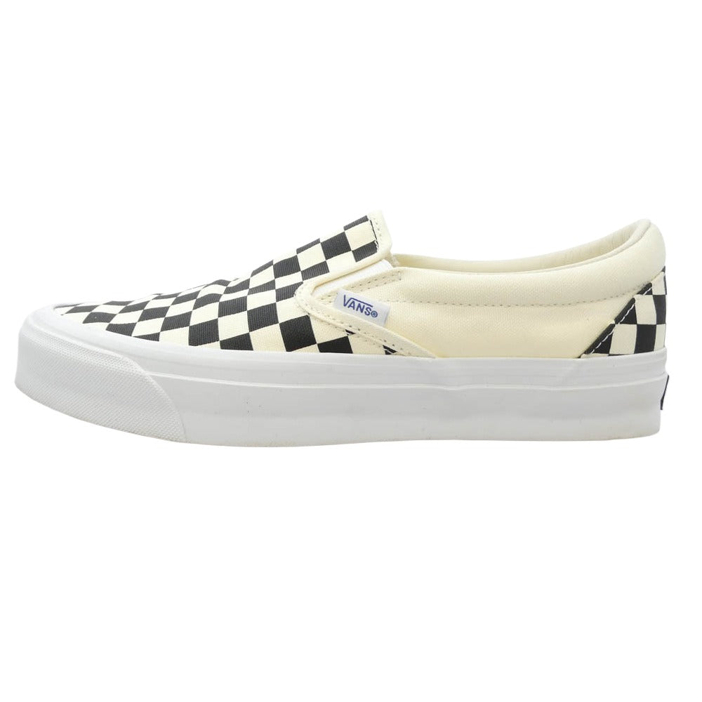 VANS バンズ vn000cse2bo LX Slip-On Reissue 98 スリップオン リイシュー 98 スニーカー ホワイト系 27.5cm【中古】