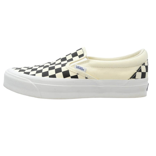 VANS バンズ vn000cse2bo LX Slip-On Reissue 98 スリップオン リイシュー 98 スニーカー ホワイト系 27.5cm【中古】