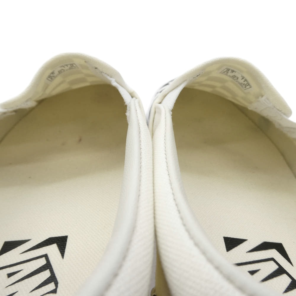 VANS バンズ vn000cse2bo LX Slip-On Reissue 98 スリップオン リイシュー 98 スニーカー ホワイト系 27.5cm【中古】