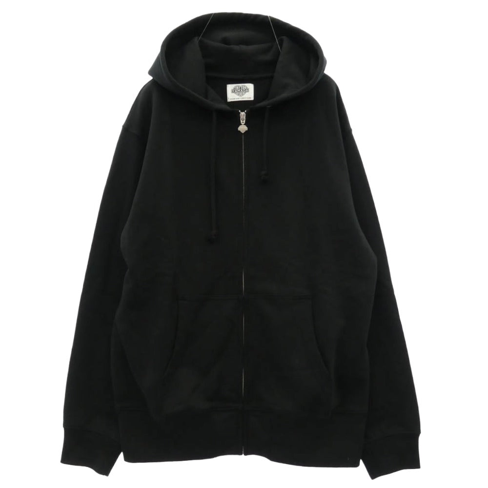 タトゥースタジオヤマダ ジップアップ パーカー フーディー ブラック系 M【中古】