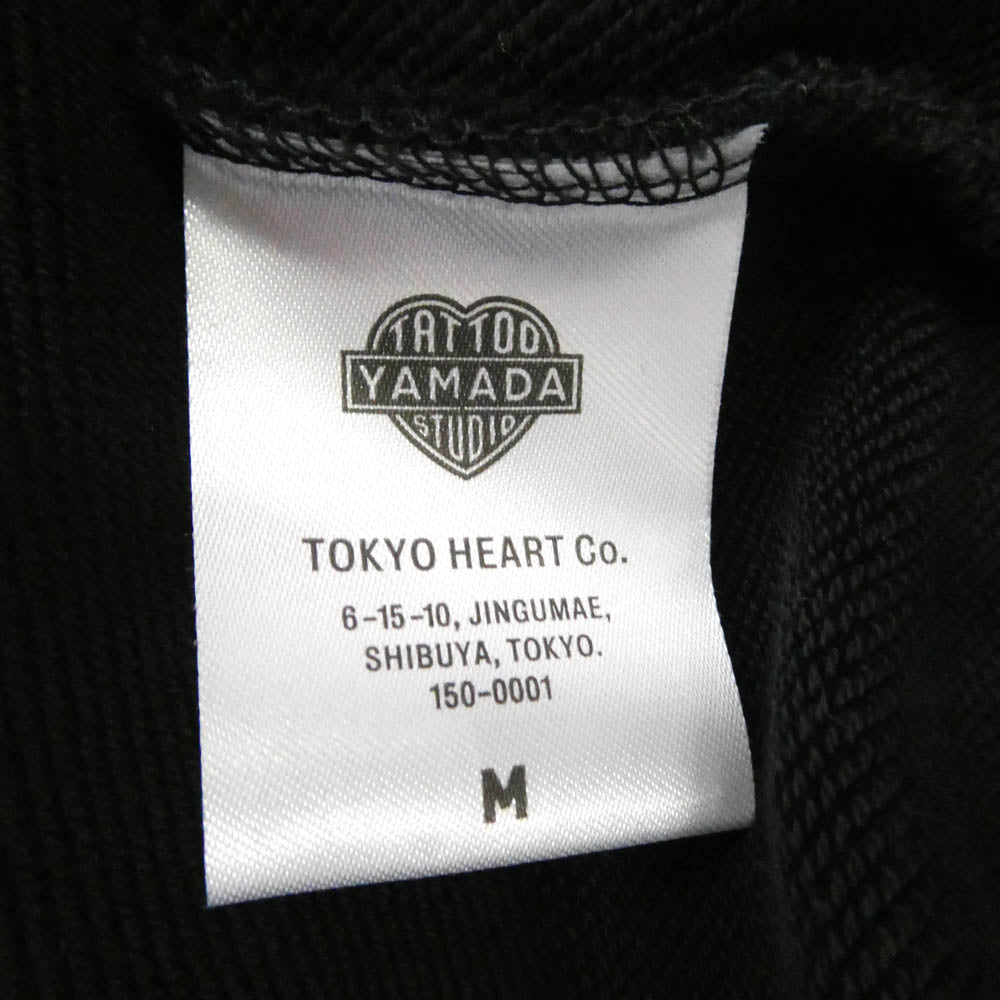 タトゥースタジオヤマダ ジップアップ パーカー フーディー ブラック系 M【中古】