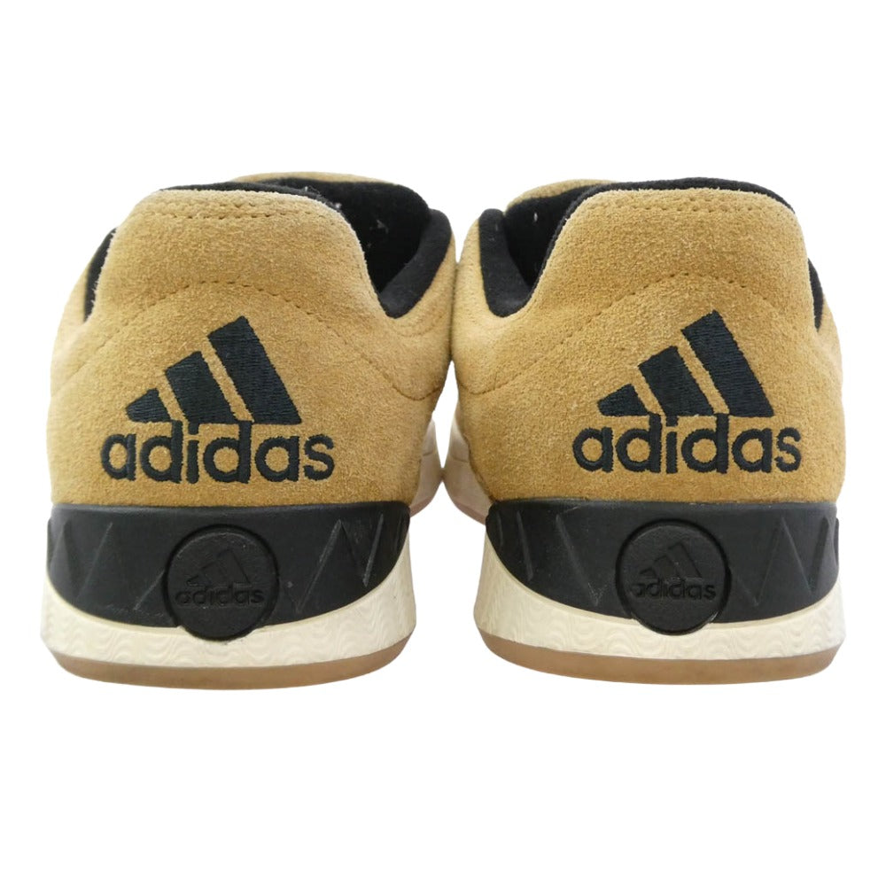 adidas アディダス atmos アトモス HQ3935 x atmos アトモス Adimatic OG Shoebox アディマティック シューボックス スエード スニーカー ライトブラウン系 27.5cm【中古】