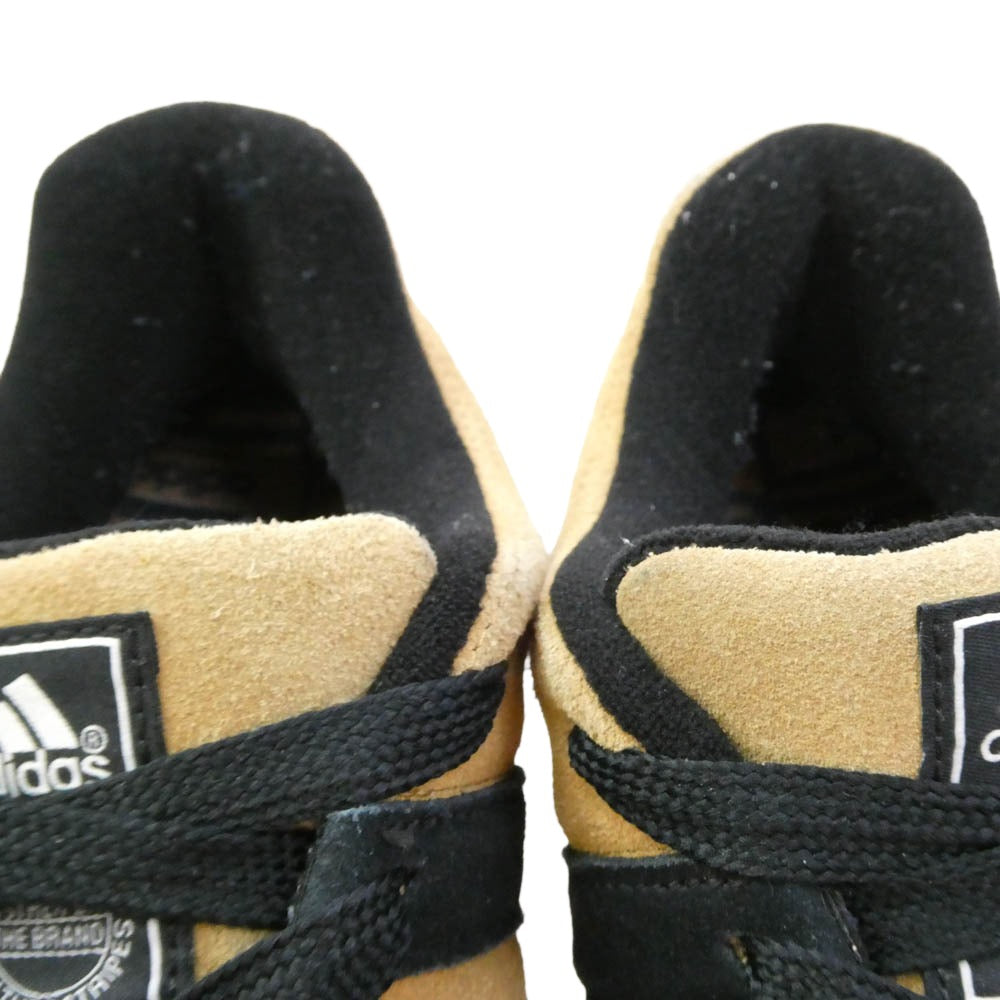 adidas アディダス atmos アトモス HQ3935 x atmos アトモス Adimatic OG Shoebox アディマティック シューボックス スエード スニーカー ライトブラウン系 27.5cm【中古】