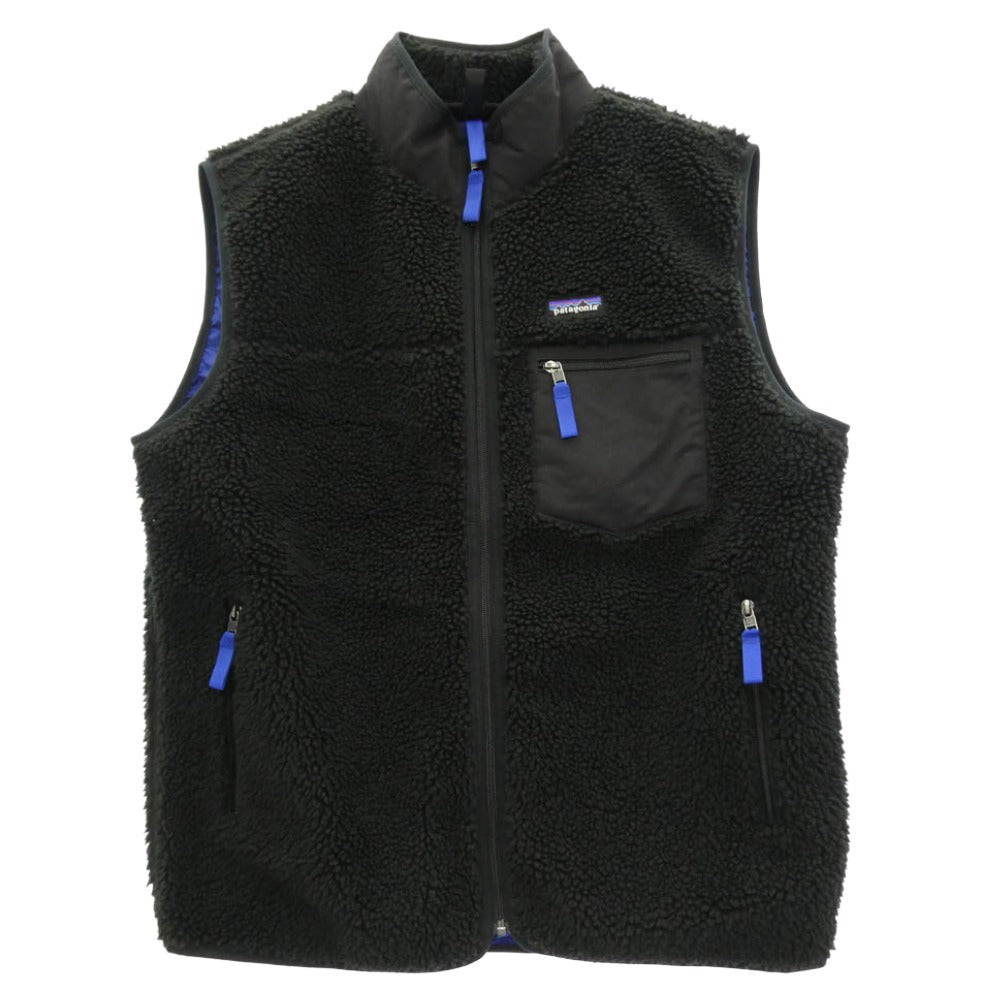 patagonia パタゴニア 25AW 23049 25年製 CLASSIC RETRO X VEST クラシック レトロX ベスト フリースベスト BLK ブラック系 L【中古】