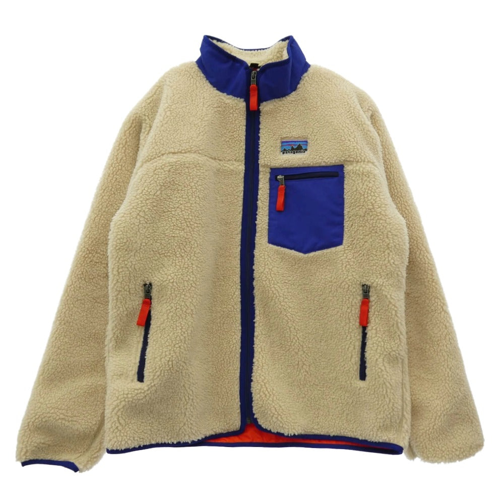 patagonia パタゴニア 25AW 23057 25年製 Classic Retro X Jacket クラシック レトロ X ジャケット フリースジャケット DNAT ベージュ系 L【美品】【中古】