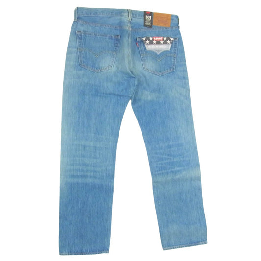 Levi's リーバイス 00501-3288 USA製 PREMIUM 501 デニム パンツ インディゴブルー系 36【新古品】【未使用】【中古】