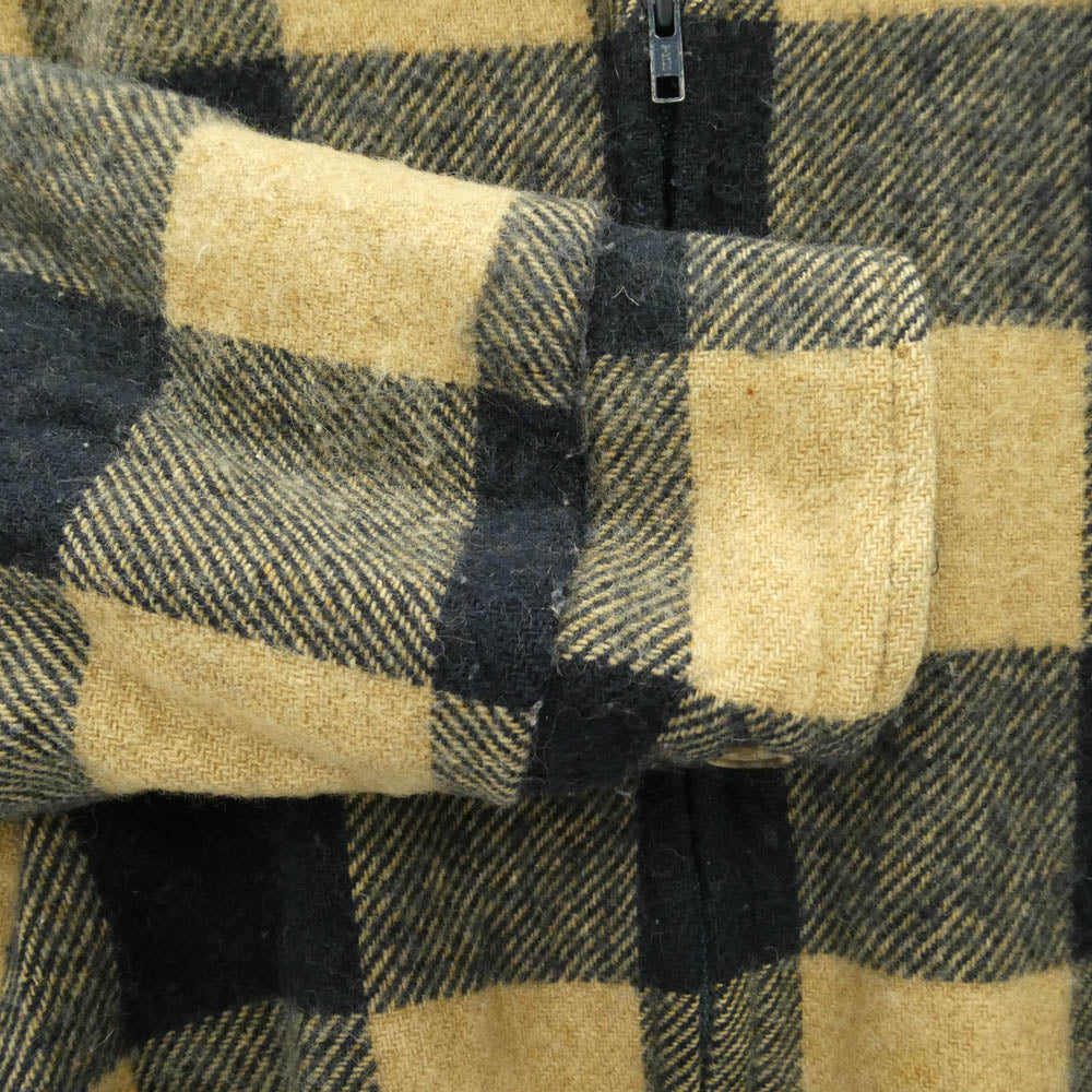 WOOLRICH ウールリッチ 70s USA製 白タグ ボアライナー付き ブロックチェック ジャケット マルチカラー系 サイズ表記無し【中古】