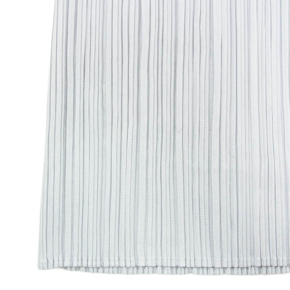 PLEATS PLEASE プリーツプリーズ イッセイミヤケ PP55-JH101 プリーツ加工 スキッパー ノースリーブ ワンピース グレー系 2【中古】