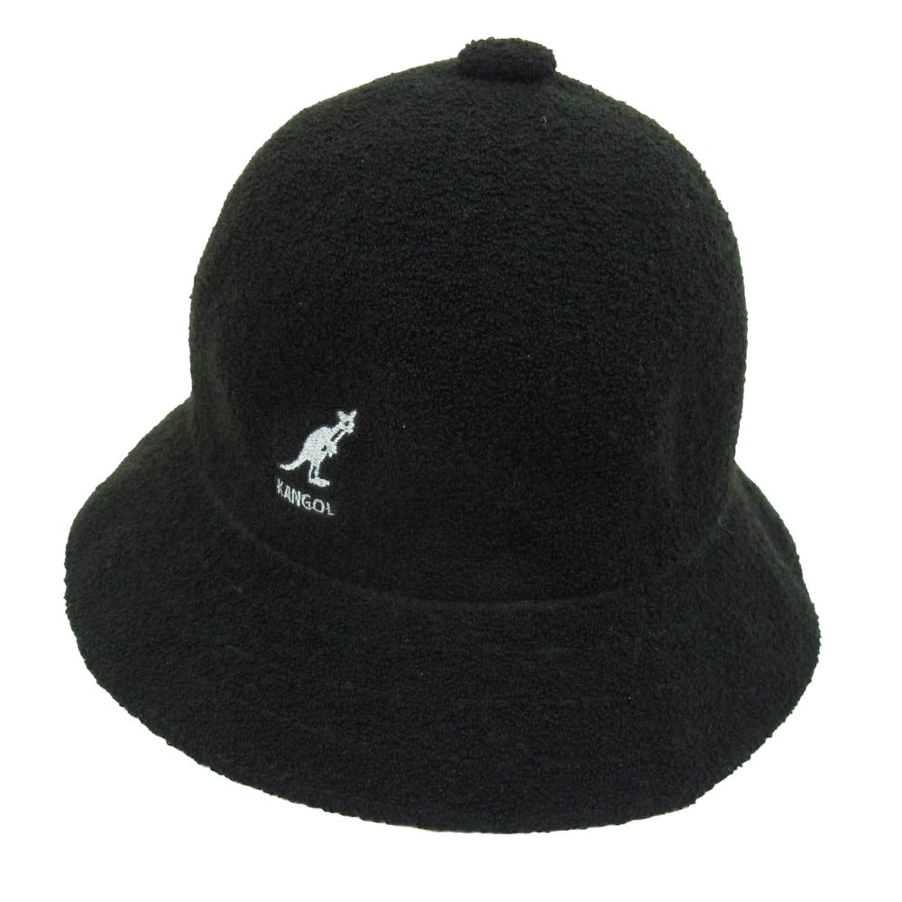 KANGOL カンゴール 0397BC BERMUDA CASUAL バミューダ カジュアル バケットハット 帽子 ブラック系 M【中古】