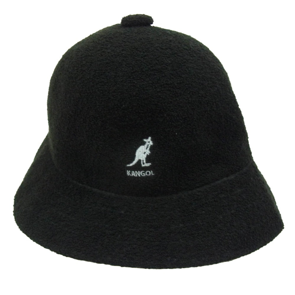 KANGOL カンゴール 0397BC BERMUDA CASUAL バミューダ カジュアル バケットハット 帽子 ブラック系 M【中古】