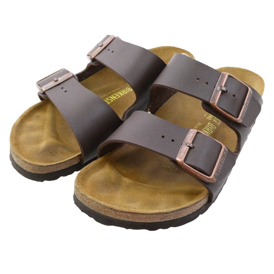BIRKENSTOCK ビルケンシュトック Arizona アリゾナ サンダル ブラウン系 24cm【中古】