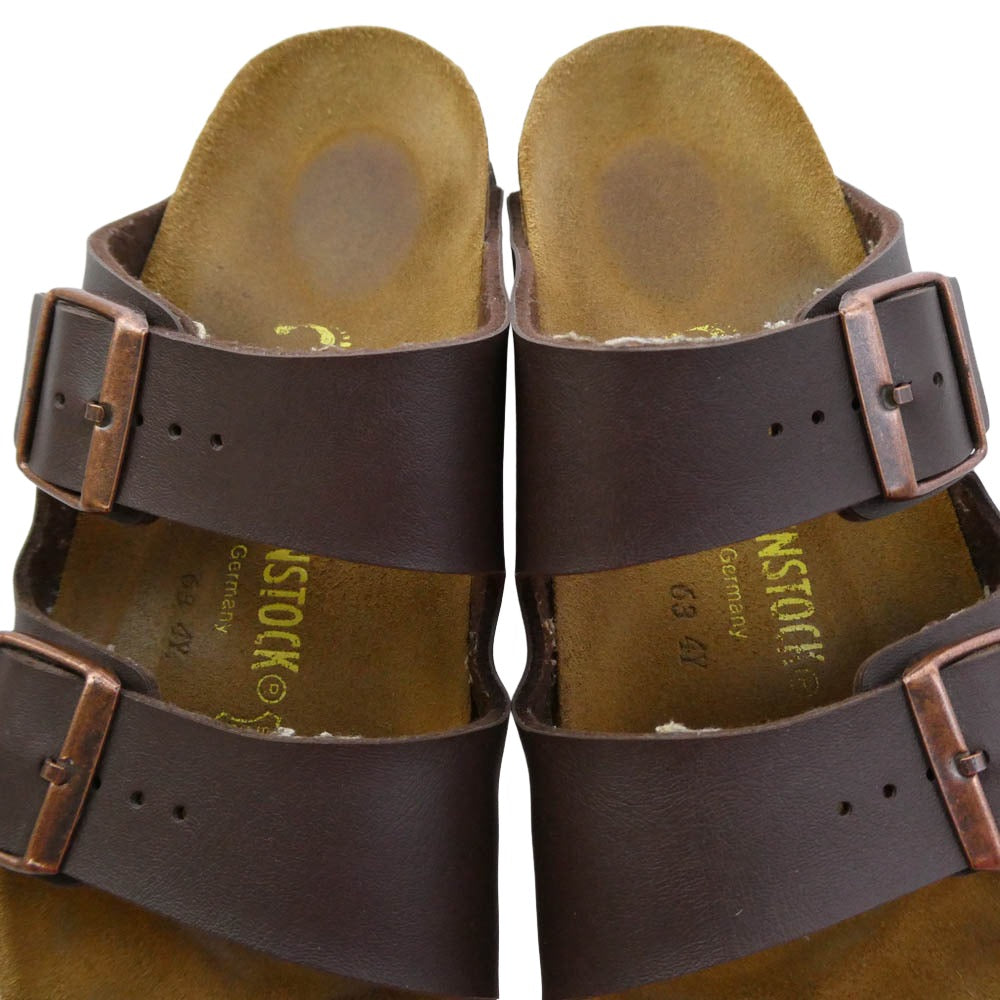 BIRKENSTOCK ビルケンシュトック Arizona アリゾナ サンダル ブラウン系 24cm【中古】