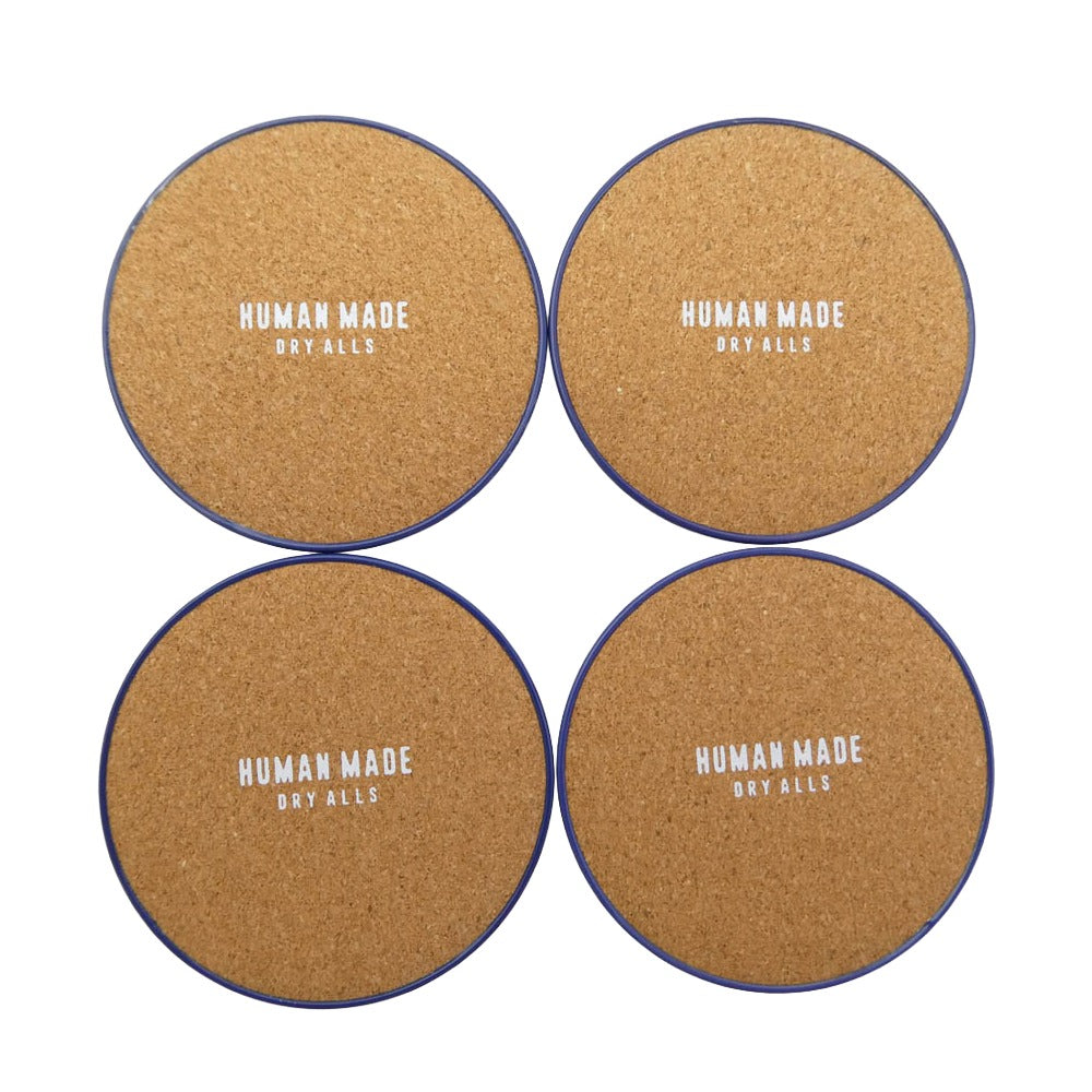 HUMAN MADE ヒューマンメイド ANIMAL COASTER SET コースター セット ホワイト系 ブルー系【美品】【中古】