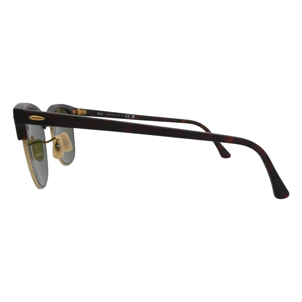 Ray-Ban レイバン CLUBMASTER RB クラブマスター サングラス アイウェア 眼鏡 ブラウン系 ゴールド系 51□21　145【美品】【中古】 Ray-Ban レイバン CLUBMASTER RB クラブマスター サングラス アイ