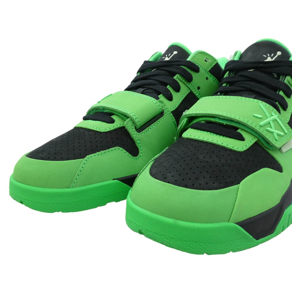 NIKE ナイキ IM9113-300 【フェイクバスターズ鑑定済】Travis Scott Jordan Jumpman Jack CJ1 T-Rexx Green Spark トラヴィススコットジャンプマンジャック スニーカー グリーン系 ブラック系 28cm【新古品】【未使用】【中古】