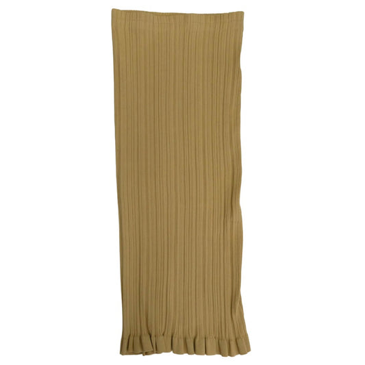 ACNE STUDIOS アクネストゥディオズ FN-WN-SKIR000182 ニット プリーツ タイト スカート ベージュ系 S【中古】