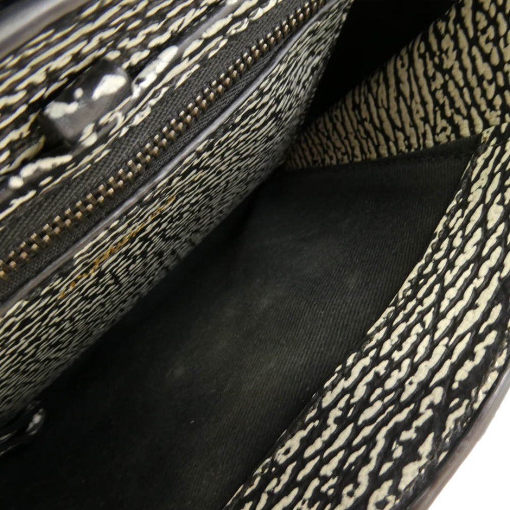 スリーワンフィリップリム Pashli Mini Satchel ミニサッチェル 2wayショルダー ハンドバッグ ブラック系 ホワイト系【中古】