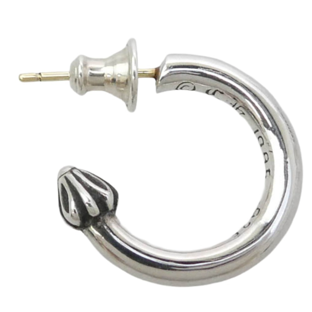 CHROME HEARTS クロムハーツ（原本無） HOOP PLAIN プレーンフープピアス シルバー系【中古】