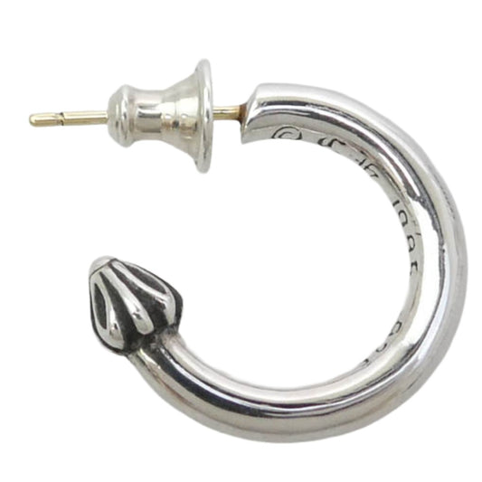 CHROME HEARTS クロムハーツ（原本無） HOOP PLAIN プレーンフープピアス シルバー系【中古】