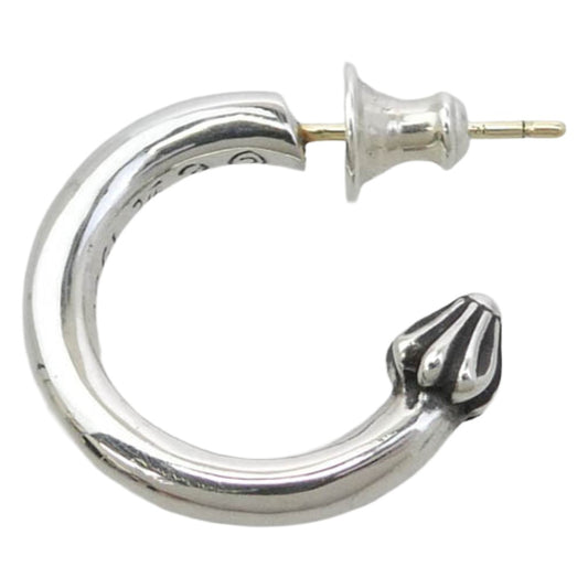 CHROME HEARTS クロムハーツ（原本無） HOOP PLAIN プレーンフープピアス シルバー系【中古】