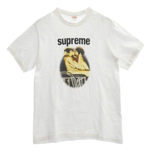 Supreme シュプリーム 23SS KISS TEE キス プリント クルーネック 半袖 Tシャツ ホワイト系 S【中古】