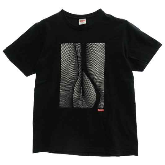 Supreme シュプリーム 22SS DAIDO MORIYAMA TIGHTS TEE 森山大道 プリント クルーネック 半袖 Tシャツ ブラック系 S【中古】