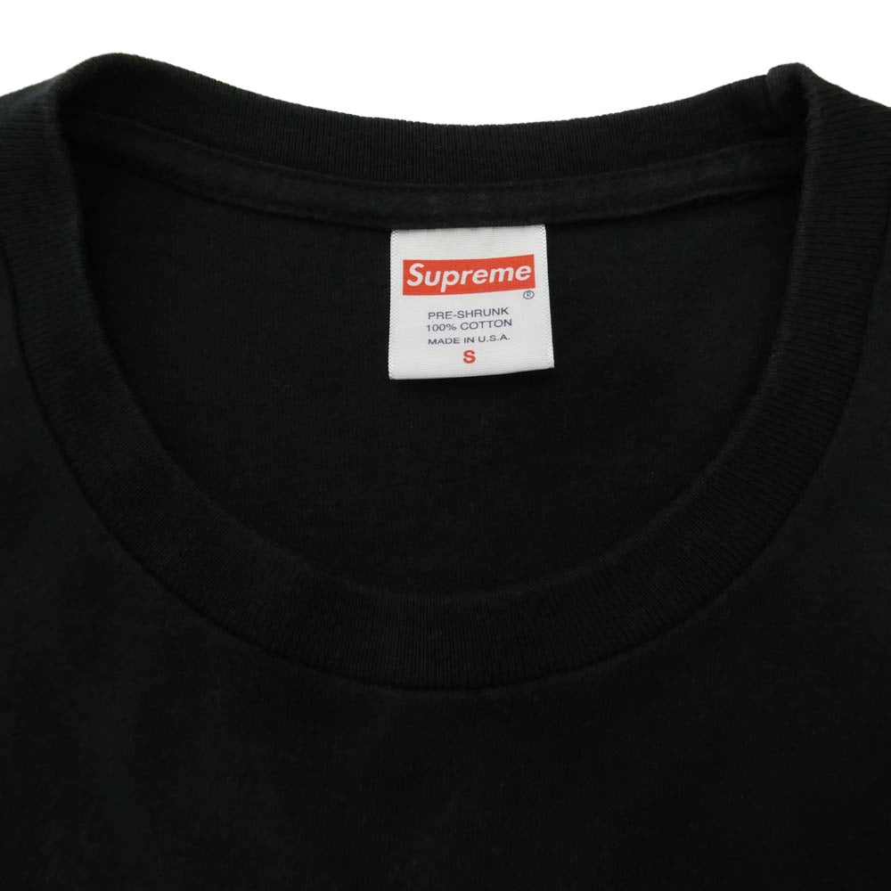Supreme シュプリーム 22SS DAIDO MORIYAMA TIGHTS TEE 森山大道 プリント クルーネック 半袖 Tシャツ ブラック系 S【中古】