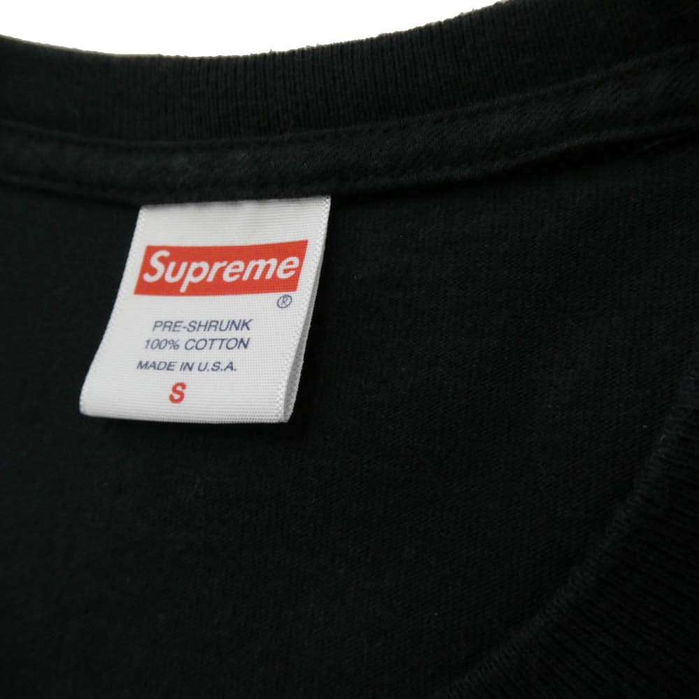 Supreme シュプリーム 22SS DAIDO MORIYAMA TIGHTS TEE 森山大道 プリント クルーネック 半袖 Tシャツ ブラック系 S【中古】