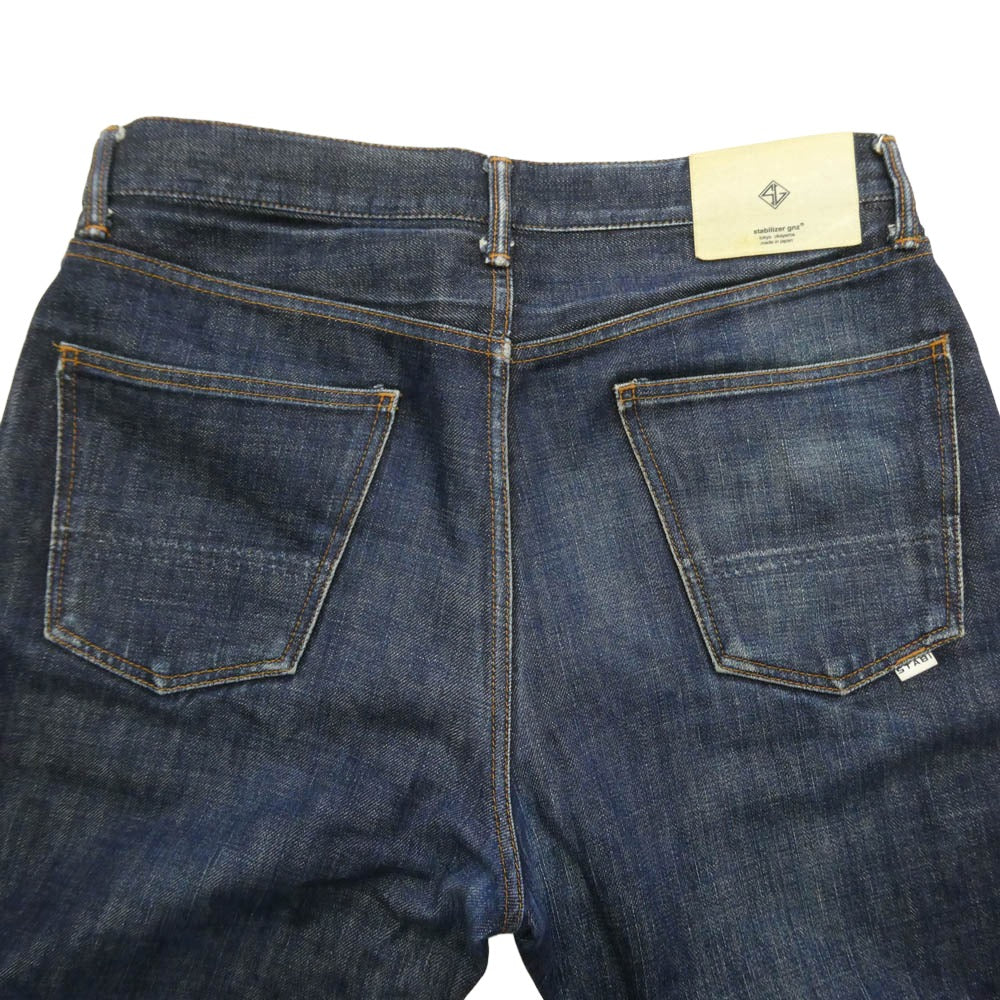 スタビライザー ジーンズ 0-09 ジップフライ 5ポケット デニムパンツ ジーンズ インディゴブルー系 W33-L30【中古】