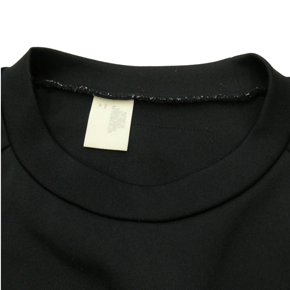 N.HOOLYWOOD エヌハリウッド 22SS 9221-CS05-006 CREW NECK T-SHIRT クルーネック ラグラン 半袖 Tシャツ ブラック系 M【中古】