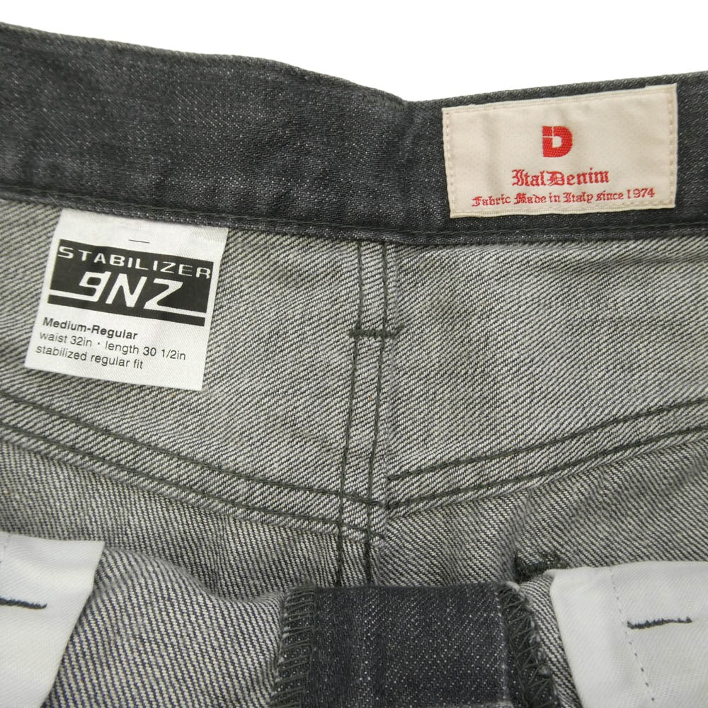 スタビライザー ジーンズ O-08 ストレート デニムパンツ ジーンズ グレー系 M【中古】