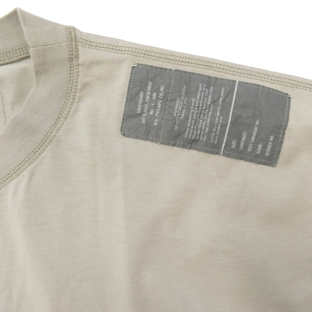 N.HOOLYWOOD エヌハリウッド 25SS 9251-CS55-015 CREW NECK T-SHIRT ミルスペック クルーネック ポケット付き 半袖 Tシャツ グレー系 ＥＸＴＲＡ　ＬＡＲＧＥ【中古】