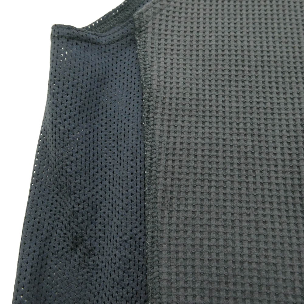N.HOOLYWOOD エヌハリウッド 9241-CS55-032 TANK TOP サイドメッシュ エステル ワッフル クルーネック ベスト タンクトップ グレー系 42【中古】