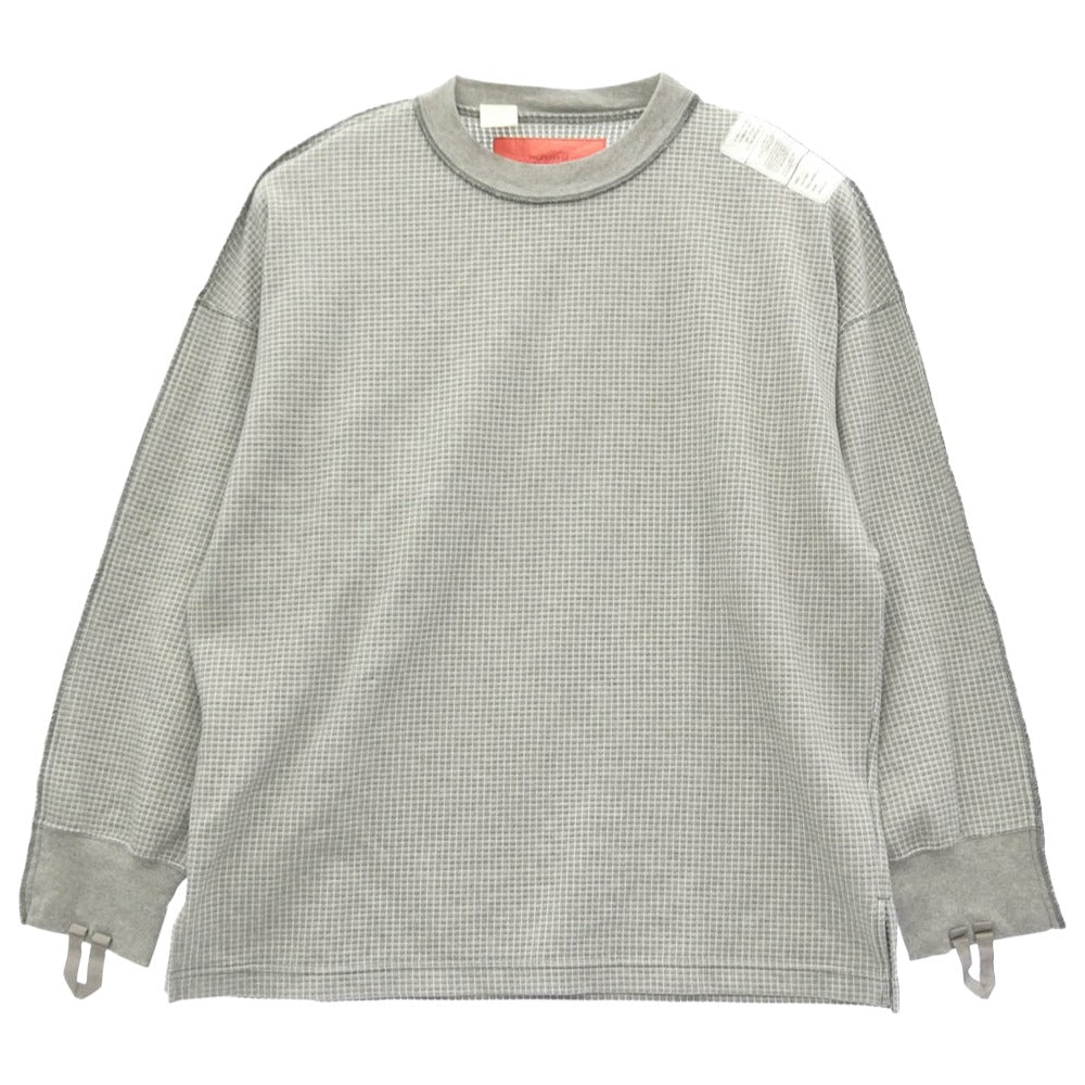 N.HOOLYWOOD エヌハリウッド 21SS 9211-CS08-032 CREW NECK SWEAT SHIRT ミルスペック クルーネック スウェット グレー系 M【中古】