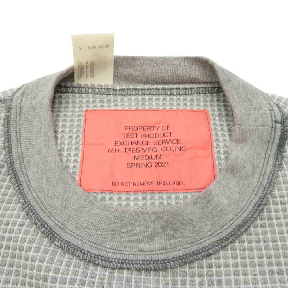 N.HOOLYWOOD エヌハリウッド 21SS 9211-CS08-032 CREW NECK SWEAT SHIRT ミルスペック クルーネック スウェット グレー系 M【中古】
